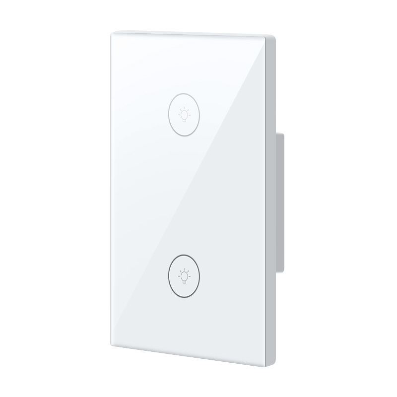 Tuya WiFi Smart Wall Light Switch US Standard-2 Gang